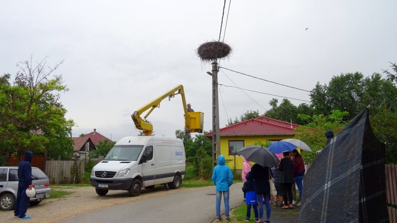 Segédeszköz az ÉMÁSZ-tól (Fotó: Juhász Csaba) Segédeszköz az ÉMÁSZ-tól (Fotó: Juhász Csaba)