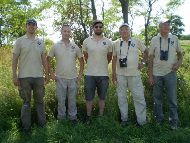 A szalakóta védelmi csapat egy része (Fotó: Dobay Orsolya)