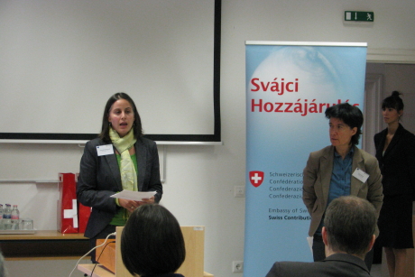 Svájci hozzájáulás konferencia (fotó: Faragóné Huszár Szilvia)