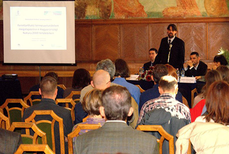Fenntartható természetvédelem magyarországi Natura 2000 területeken projekt nyitókonferencia
