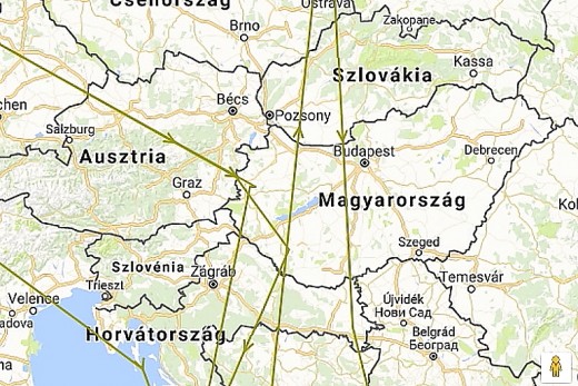 2015-ös megjelölése óta „Larry” mindhárom őszi vonulása Angliából Közép-Afrikába Magyarországon keresztül vezetett (forrás: www.bto.org). 2015-ös megjelölése óta „Larry” mindhárom őszi vonulása Angliából Közép-Afrikába Magyarországon keresztül vezetett (forrás: www.bto.org).