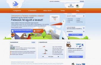 Tavaszi madárles (SpringAlive) program honlap magyar oldala (www.springalive.net)